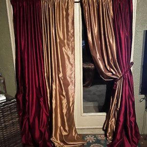 Drapes (Panels, valance and tie backs)
